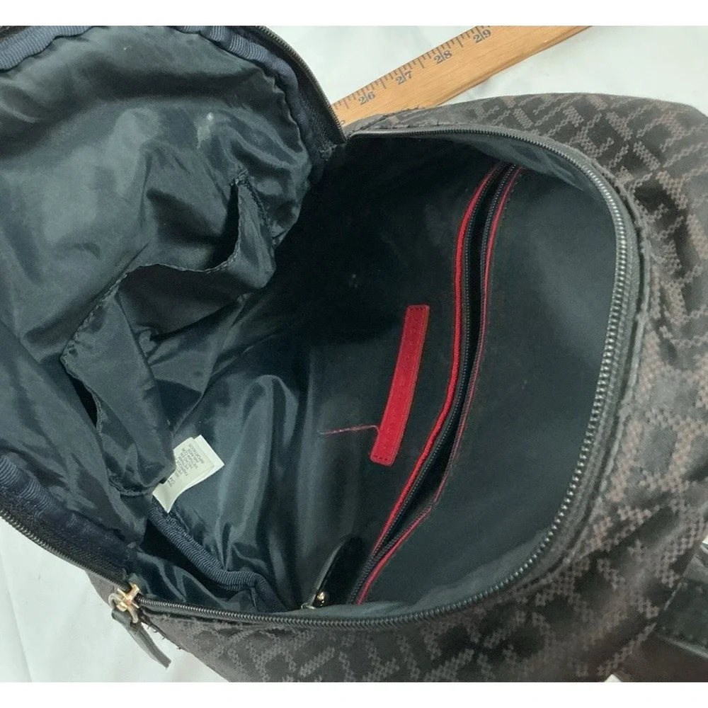 Tommy Hilfiger Logo Black Backpack 12